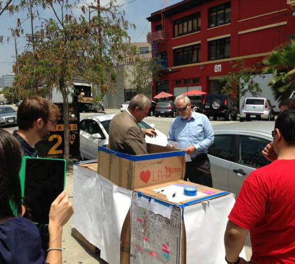 Workshop activities at a Global Sustainability Jam session