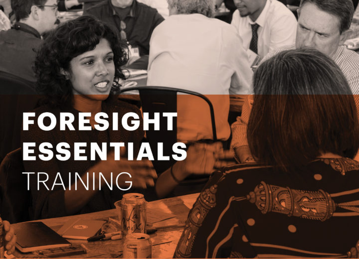Foresight training workshop at IFTF
