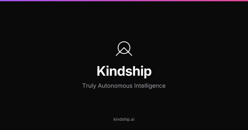 Kindship AI platform