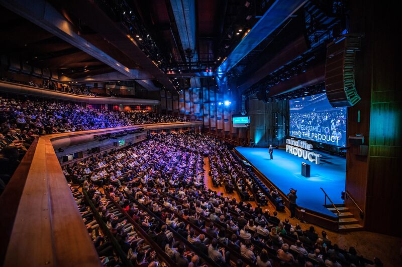 Martin Ericsson speaking at a conference
