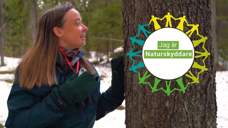 Young environmental activist engaging in nature protection