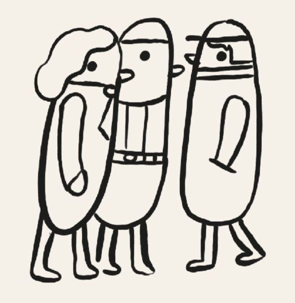 People in discussion about steward ownership