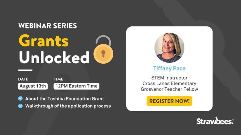 Students building with Strawbees