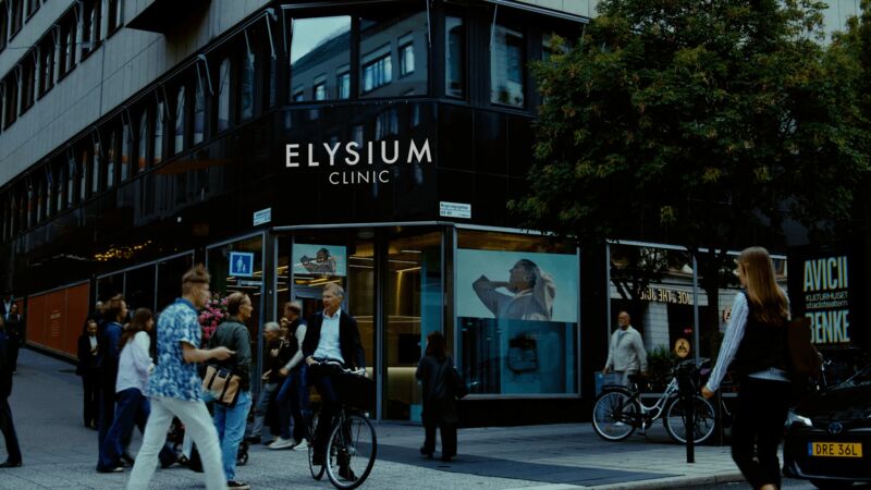 Elysium Clinic salon interior